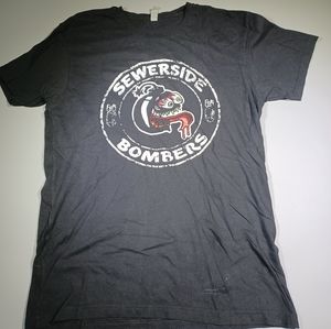 Sewerside Bombers Graffiti Tee Size M